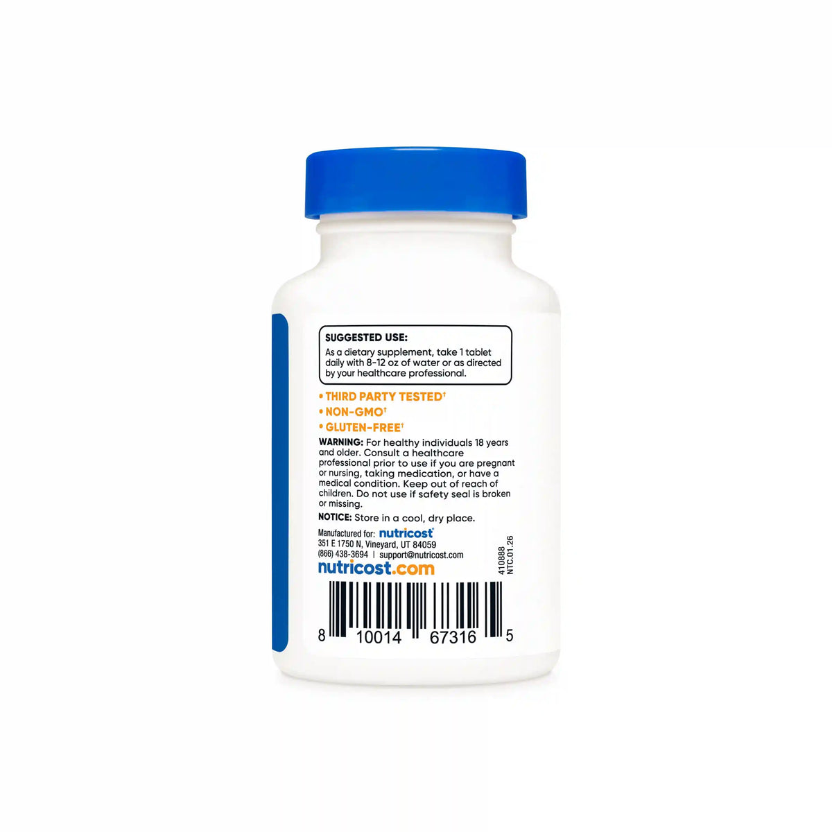 Nutricost Chromium Picolinate Tablets