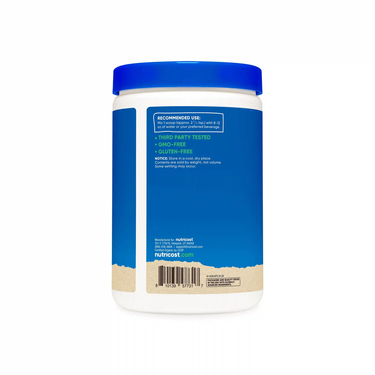 Nutricost Organic Acacia Fiber Powder
