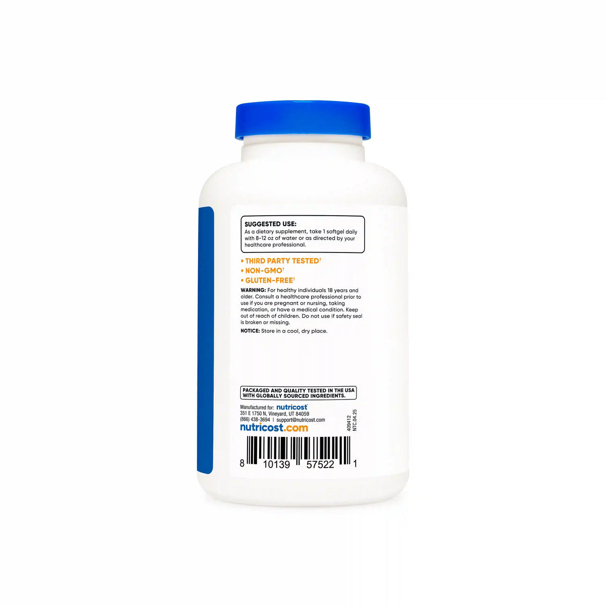 Nutricost Flaxseed Oil