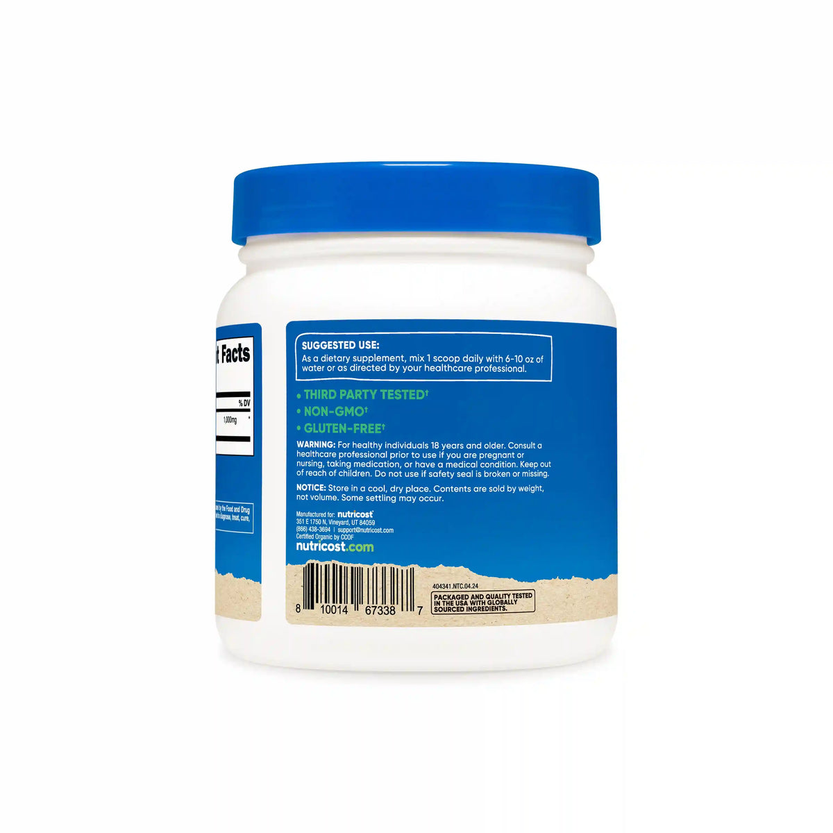 Nutricost Organic Irish Moss Powder