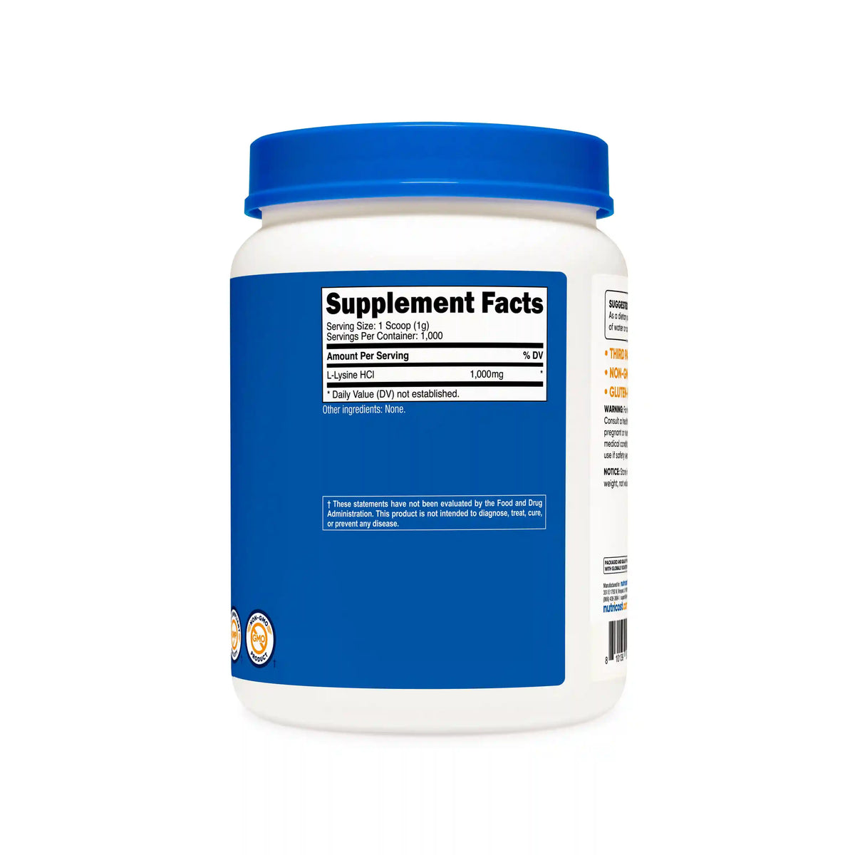 Nutricost L-Lysine Powder