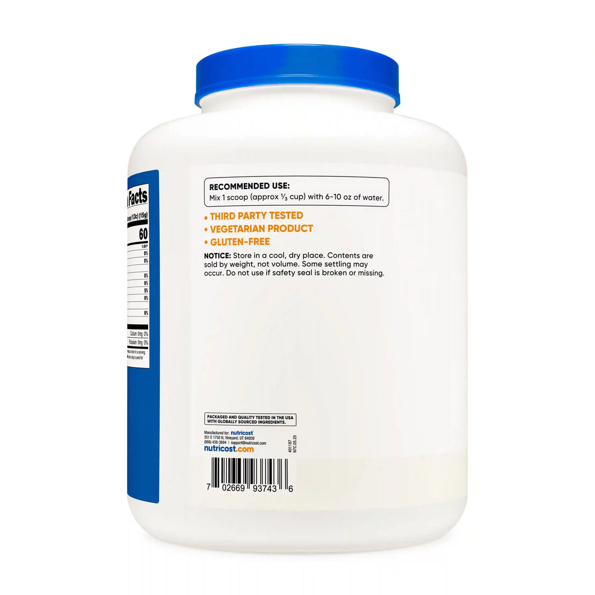 Nutricost Maltodextrin Powder