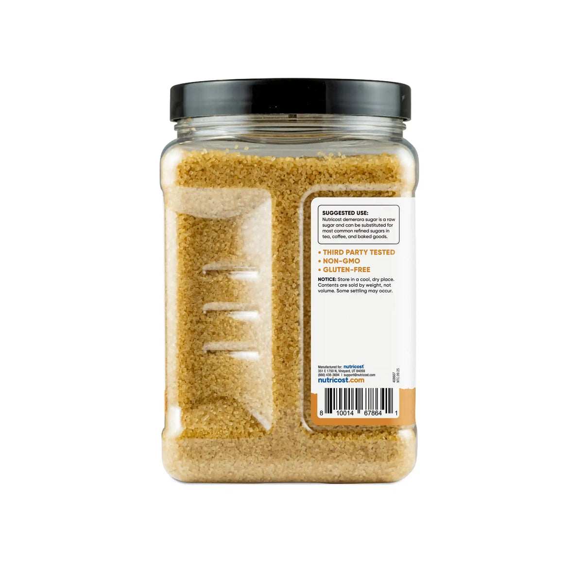 Nutricost Pantry Unrefined Demerara Sugar