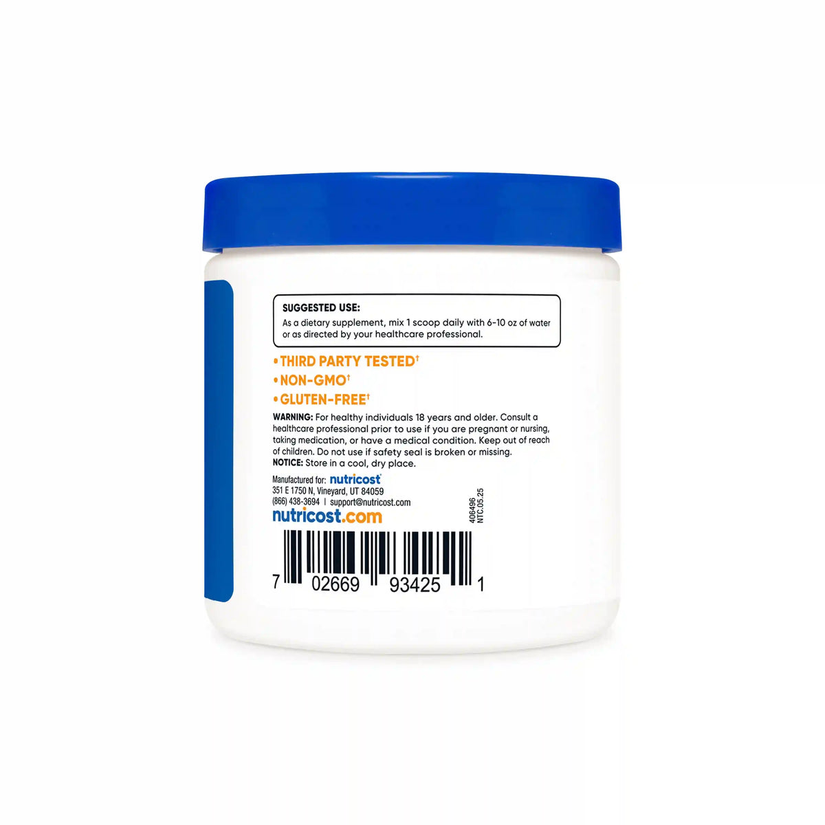 Nutricost Long Jack Powder