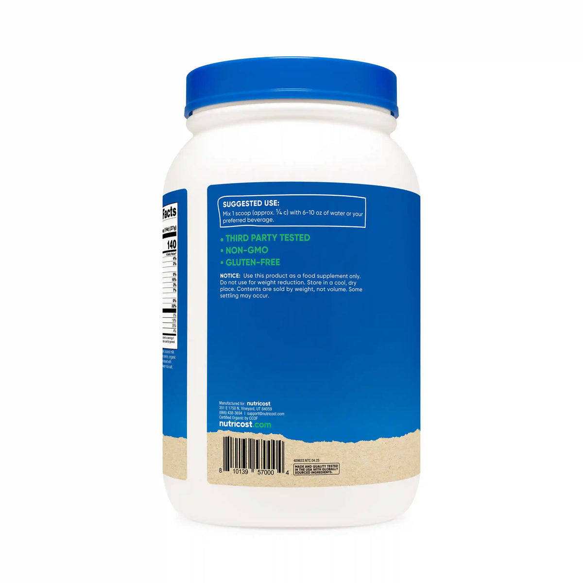 Nutricost Organic Vegan Protein Powder