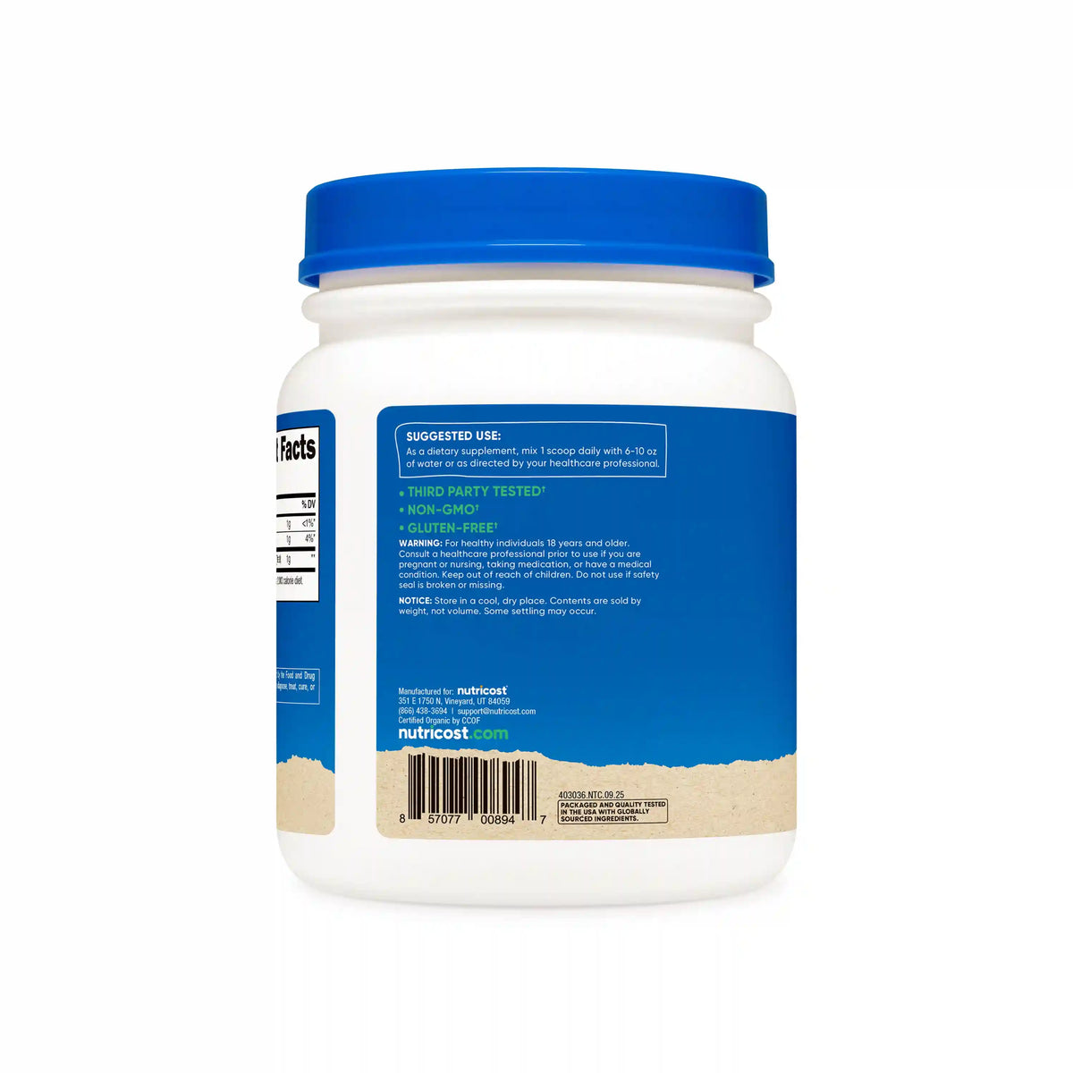 Nutricost Organic Alfalfa Powder