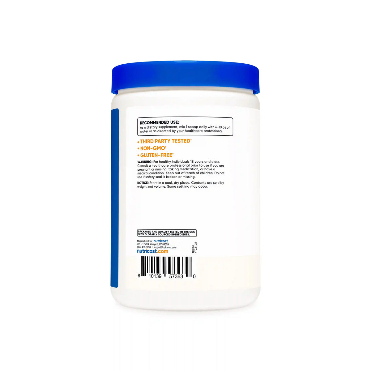 Nutricost Glucomannan Powder