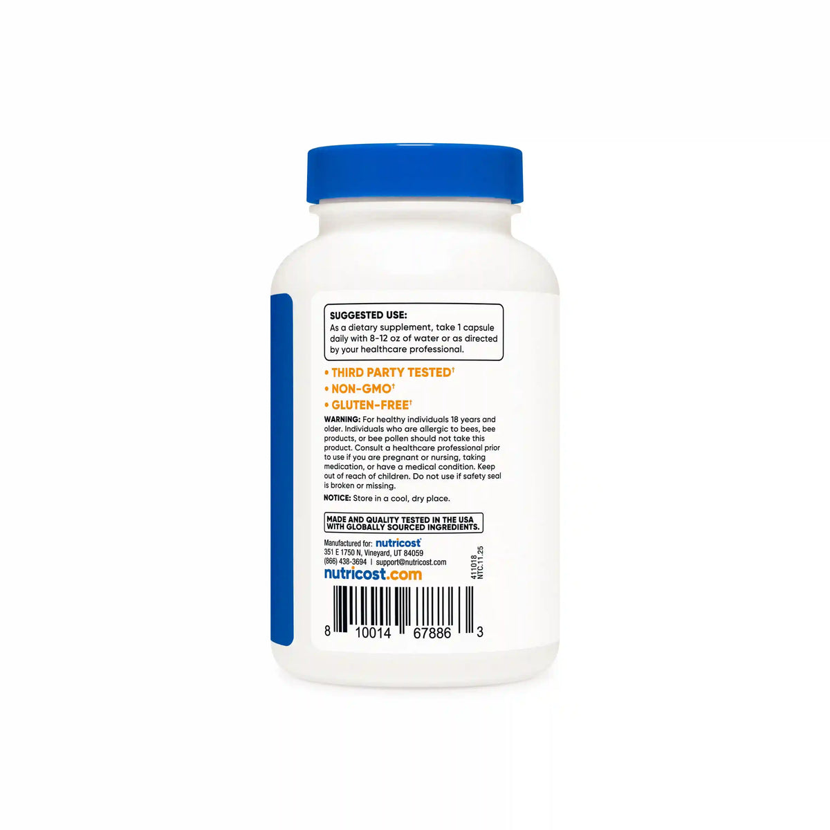Nutricost Bee Propolis 10:1 Capsules
