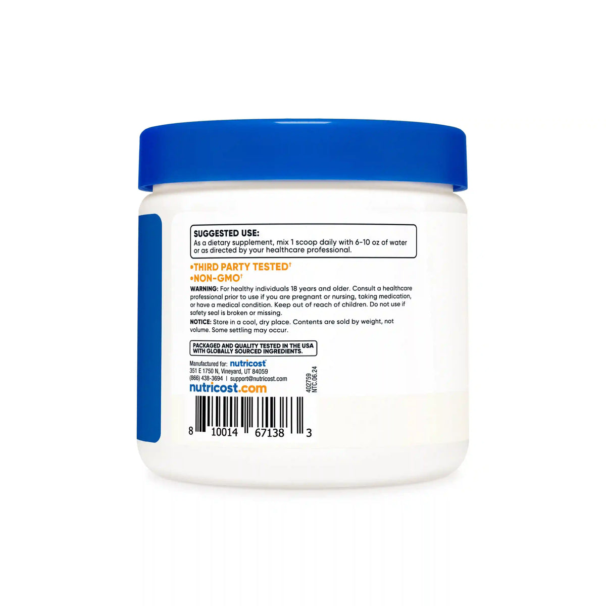 Nutricost L-Serine Powder