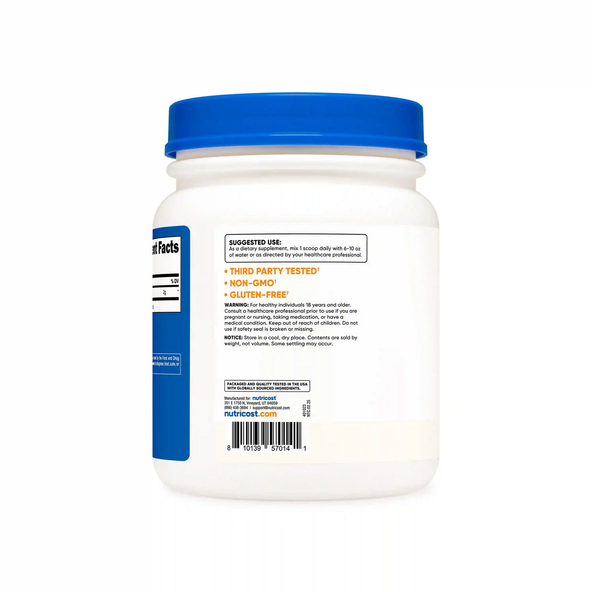Nutricost Taurine Powder