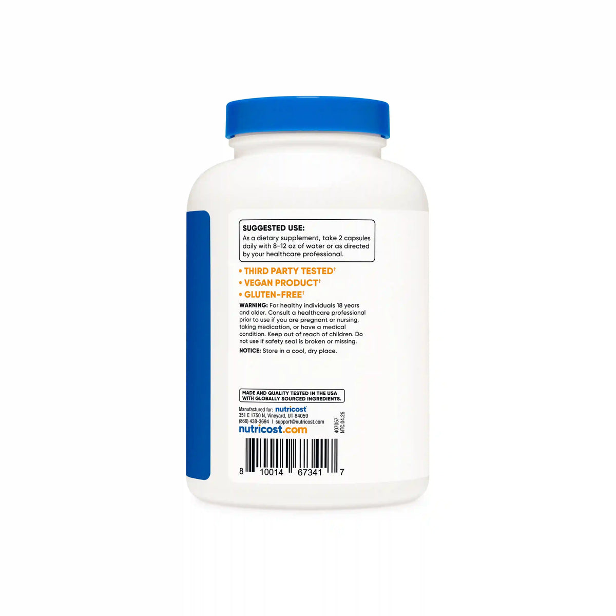 Nutricost Turkey Tail Mushroom Capsules