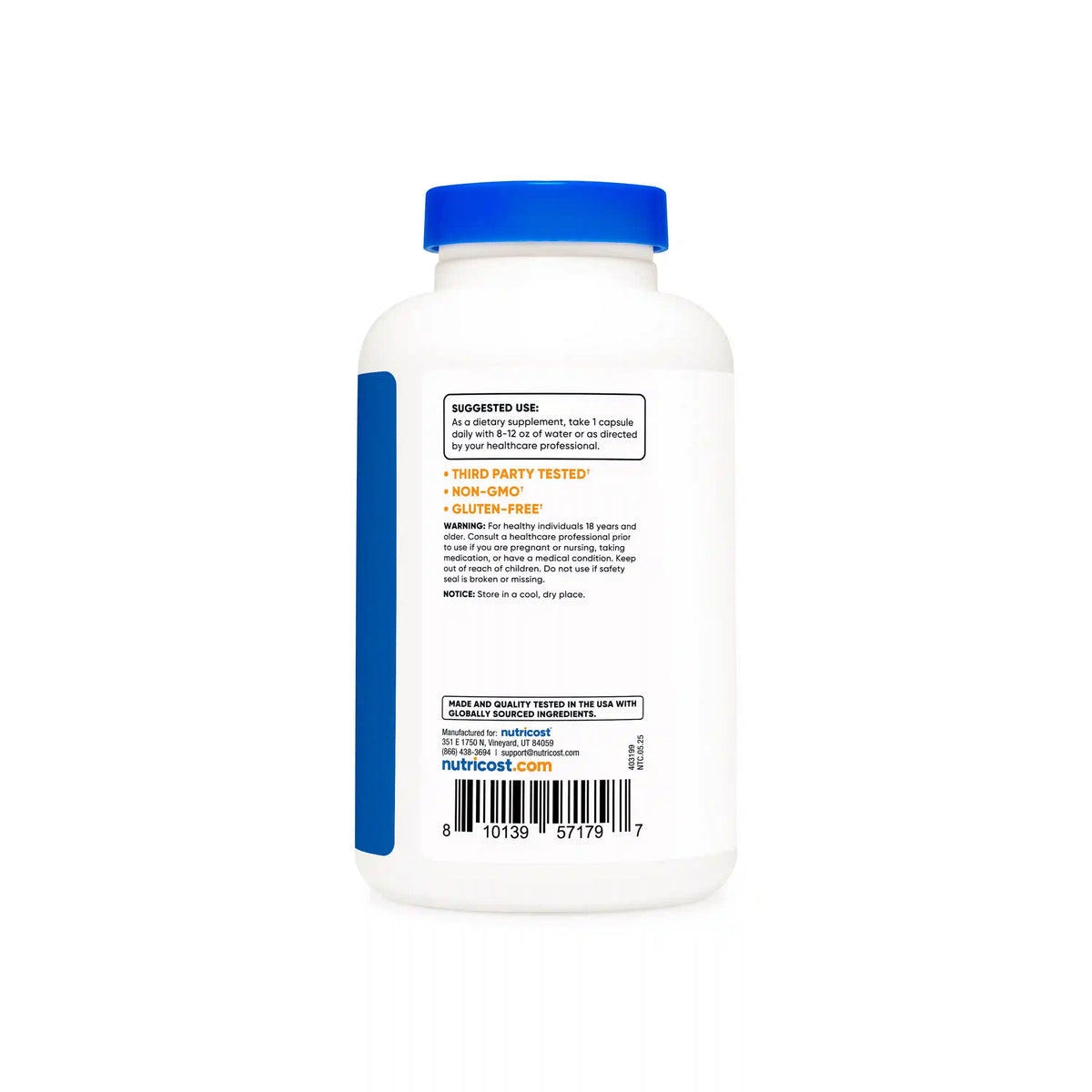 Nutricost L-Arginine L-Ornithine Capsules
