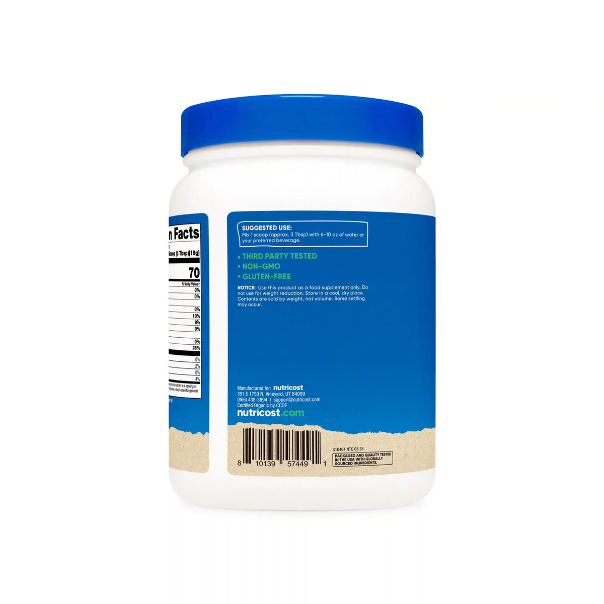 Nutricost Organic Egg White Protein