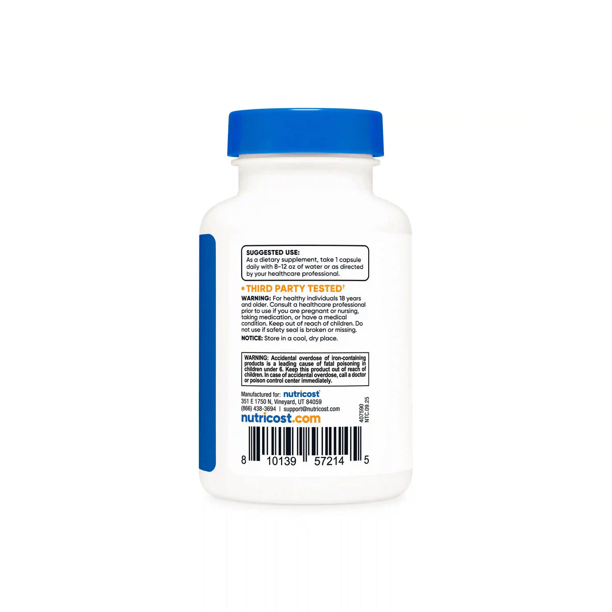 Nutricost Iron Bisglycinate