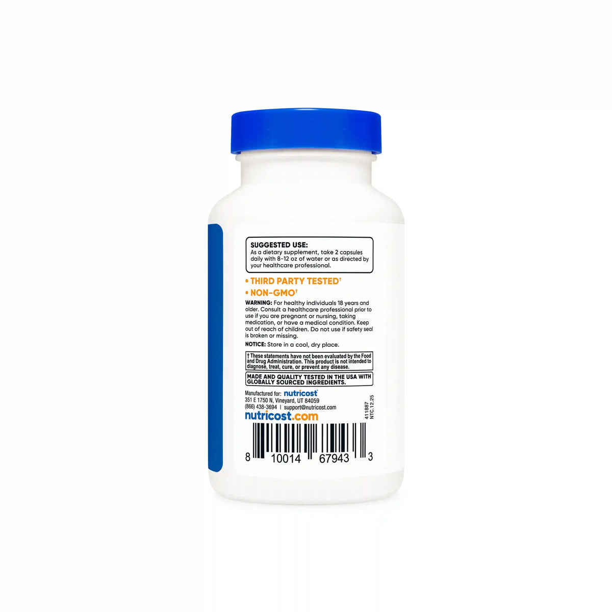 Nutricost Multivitamin For Men Capsules