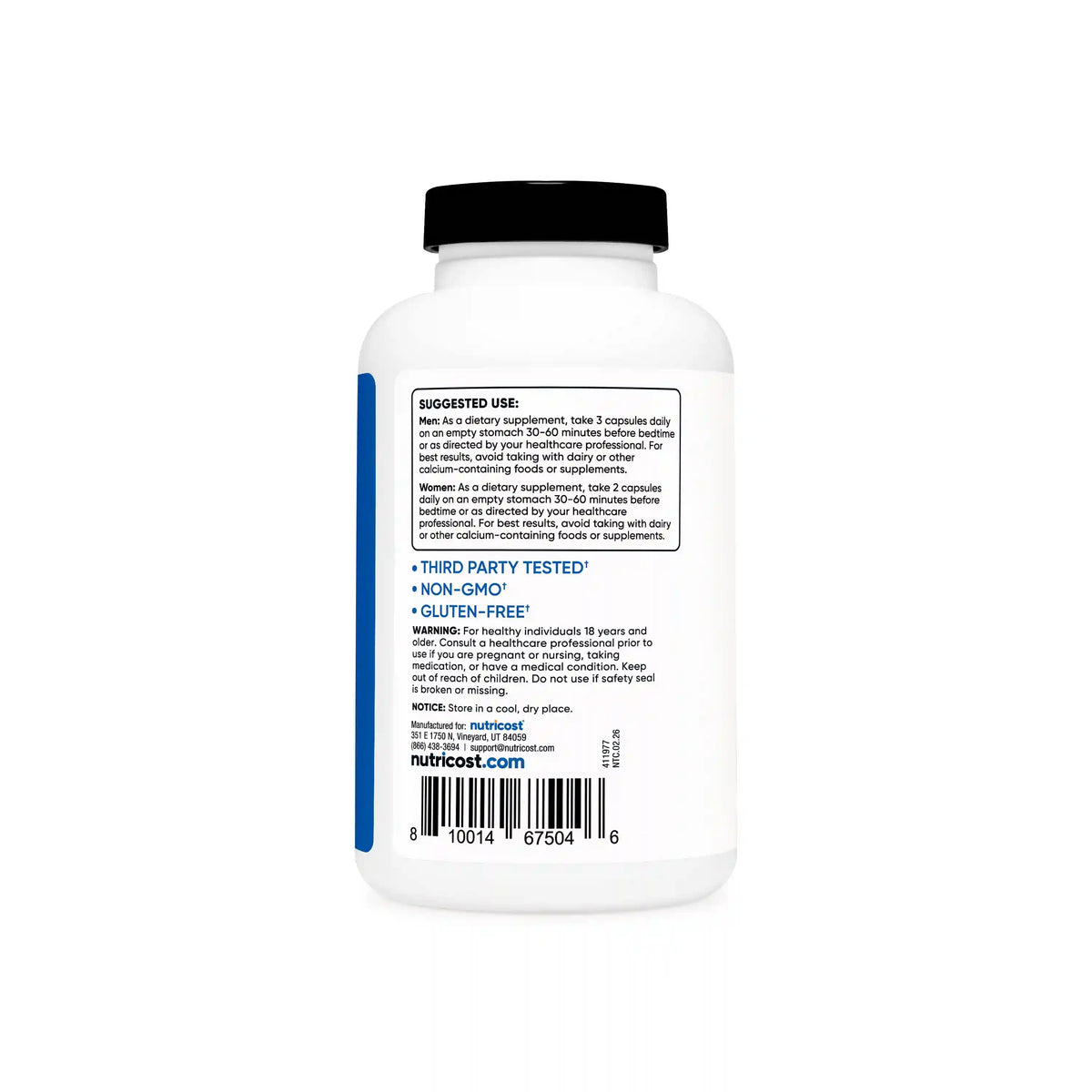 Nutricost ZMA Capsules