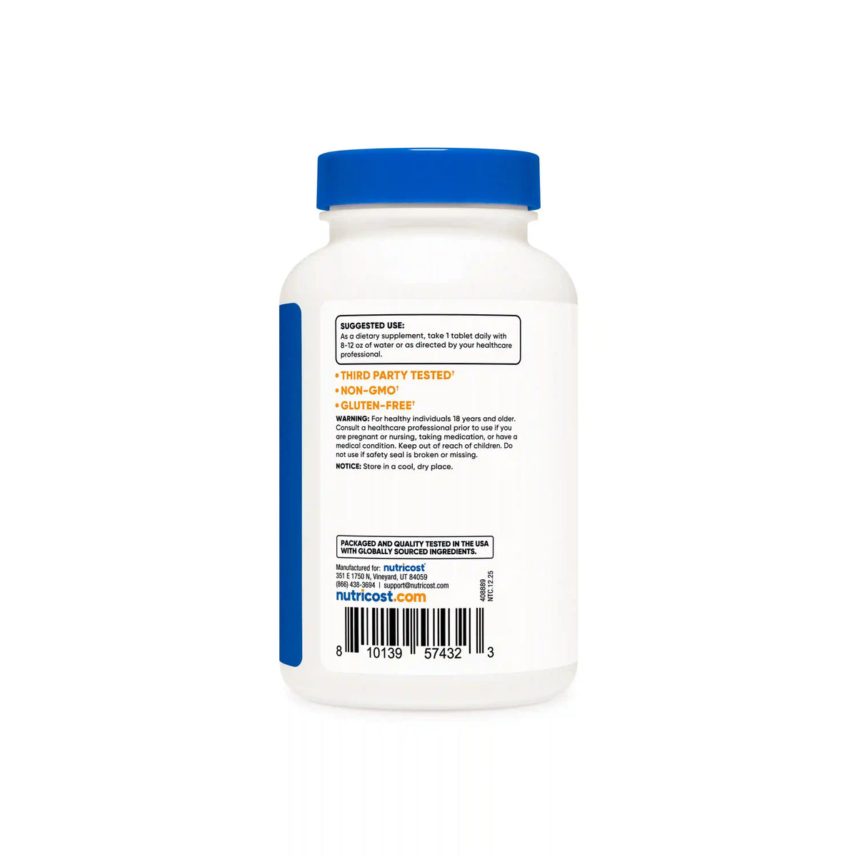 Nutricost N-Acetyl L-Cysteine (NAC) Tablets