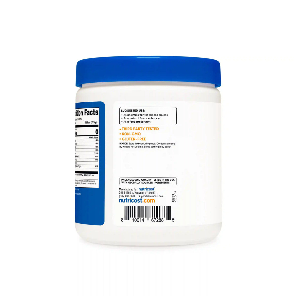 Nutricost Sodium Citrate Powder