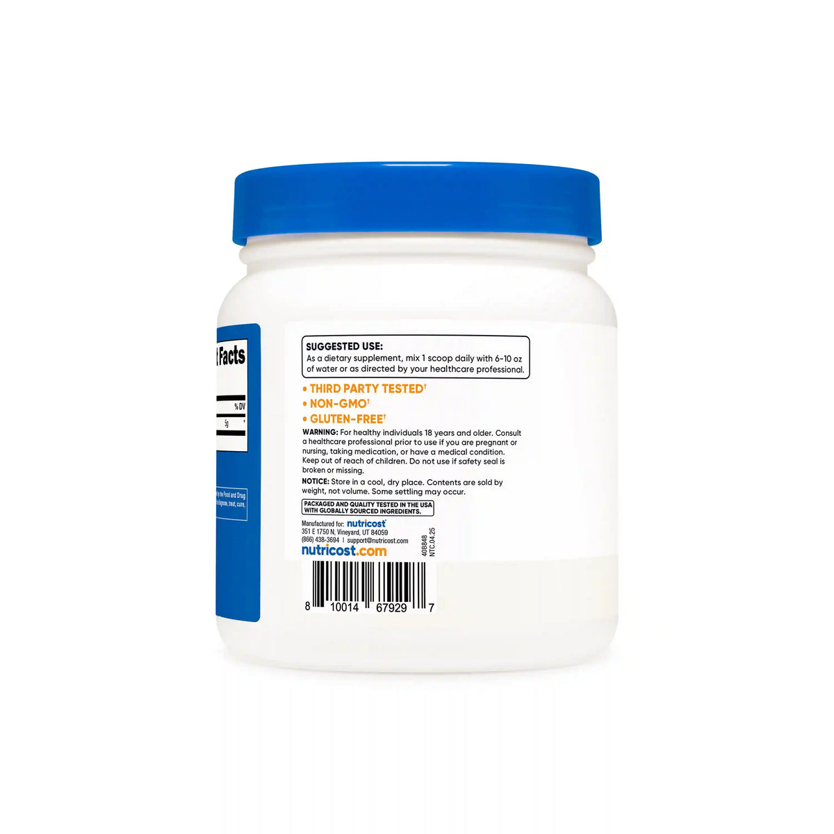 Nutricost L-Arginine Powder