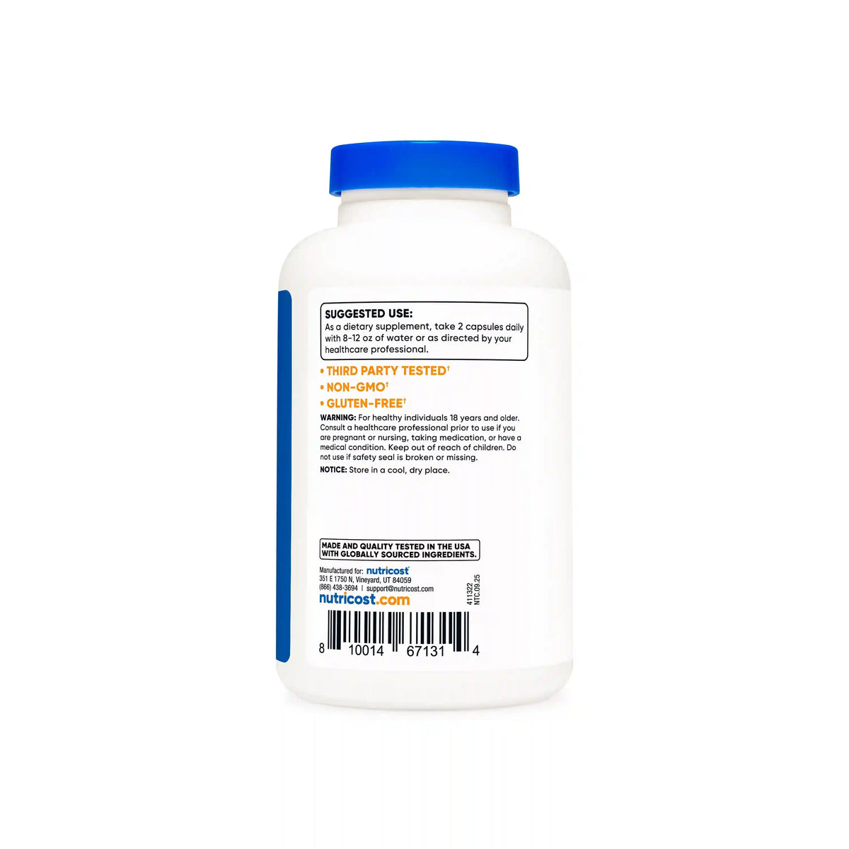 Nutricost L-Proline Capsules