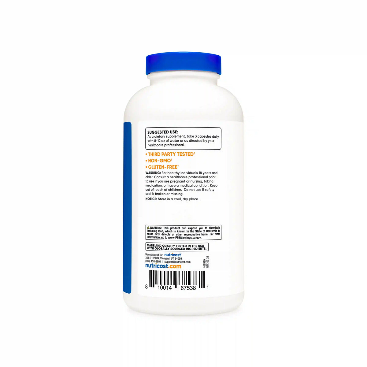 Nutricost Psyllium Husk Capsules