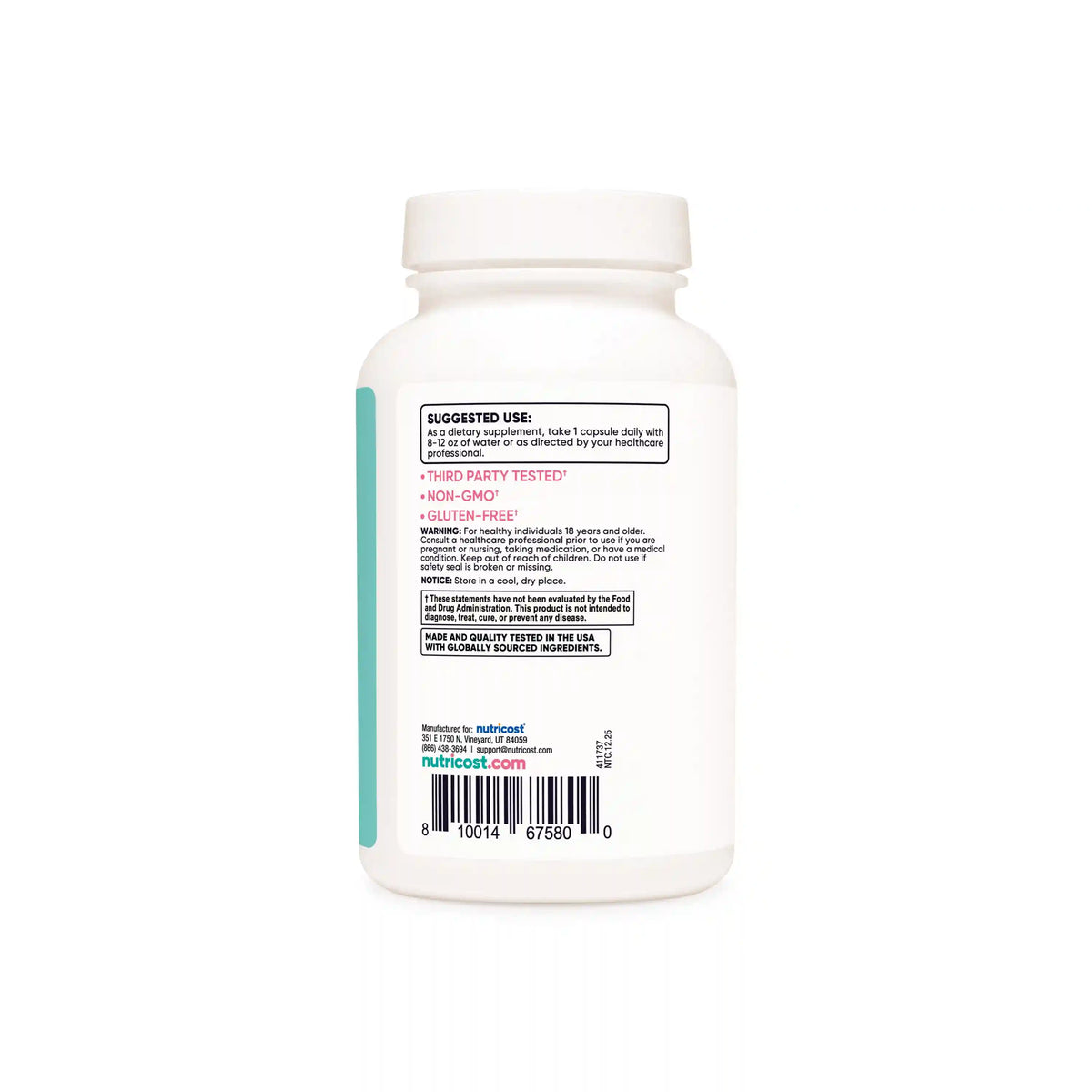 Nutricost Chasteberry for Women
