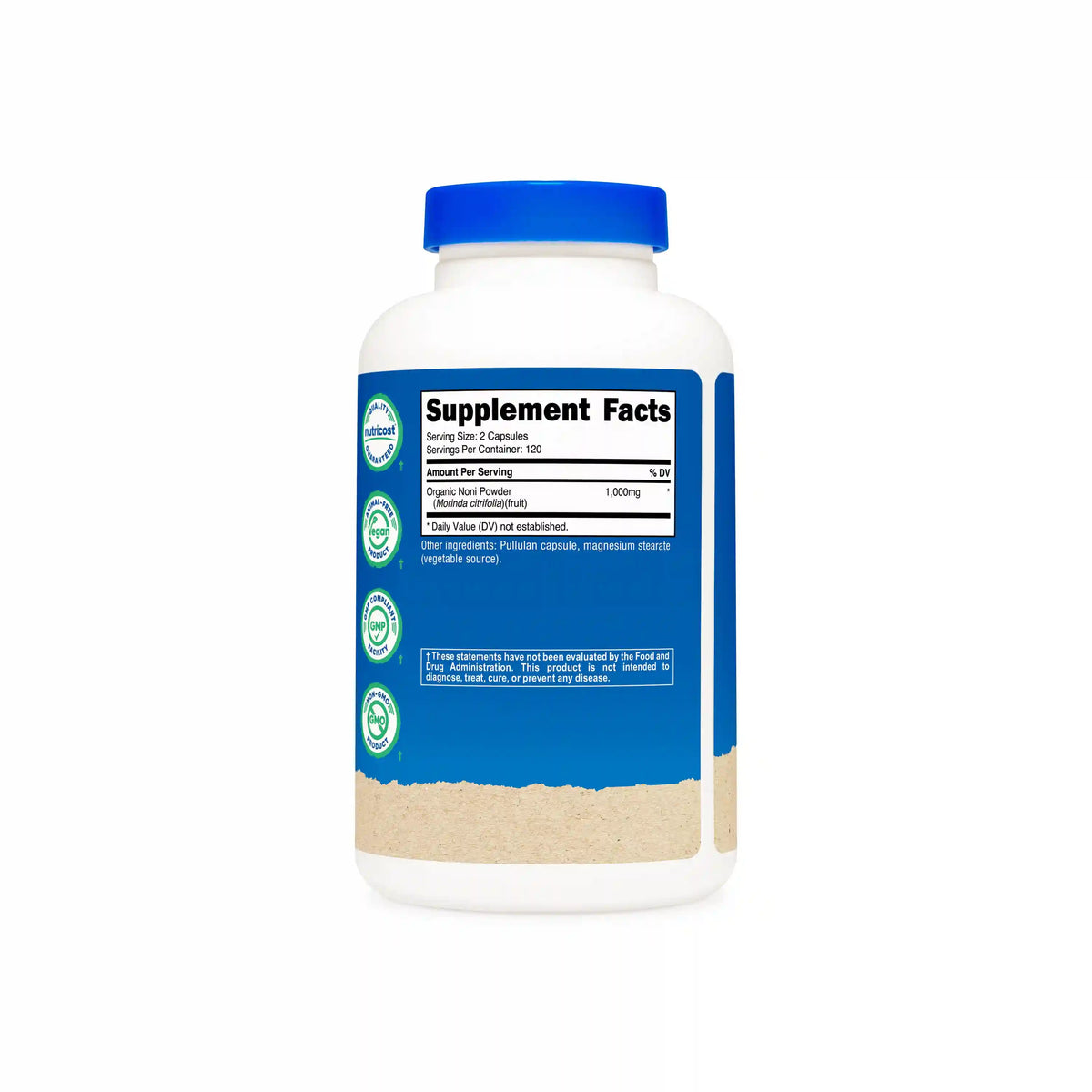 Nutricost Made With Organic Noni Capsules