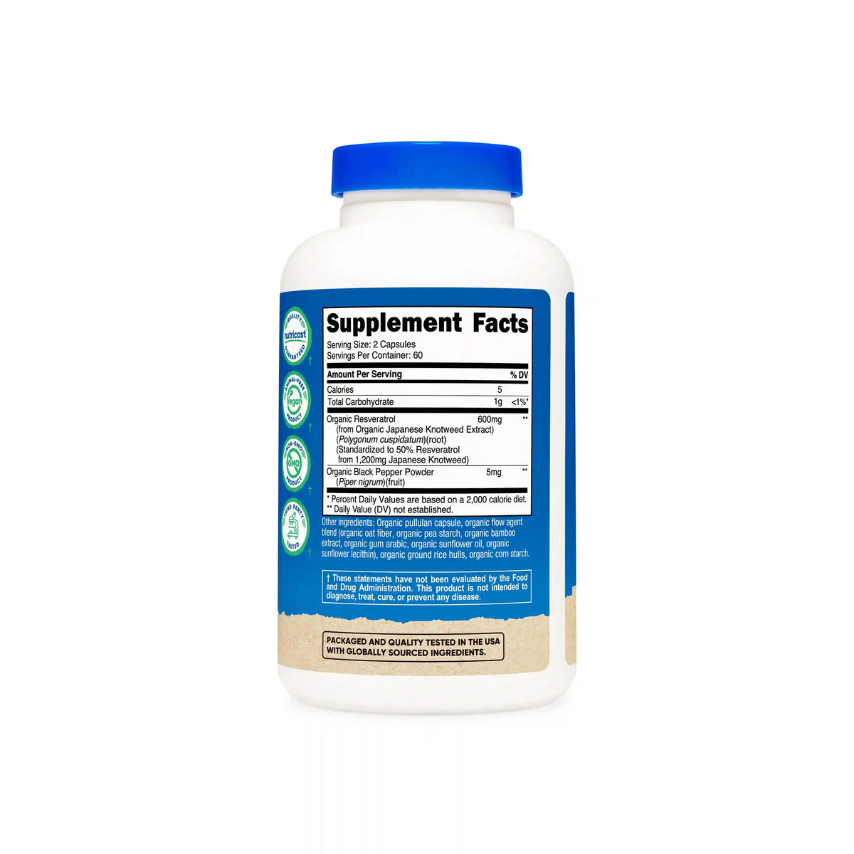 Nutricost Organic Resveratrol