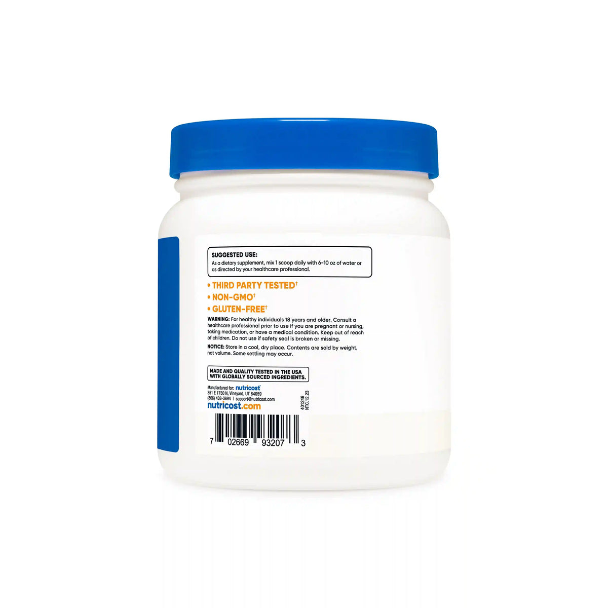 Nutricost Choline Bitartrate Powder