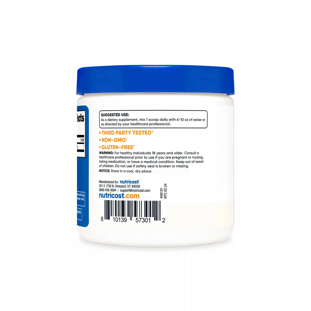 Nutricost DMAE Bitartrate Powder