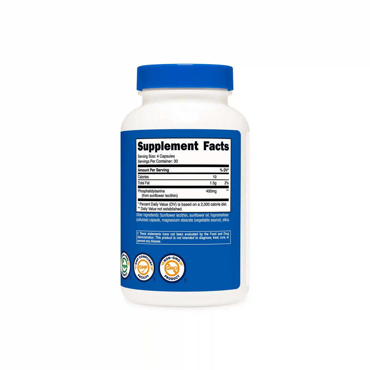 Nutricost Phosphatidyl Serine (Soy Free) Capsules