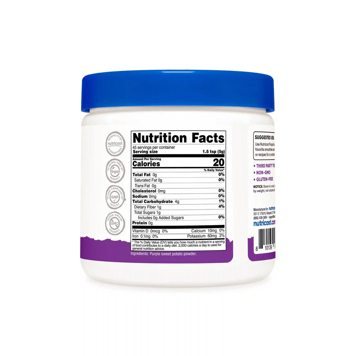 Nutricost Pantry Purple Sweet Potato Powder