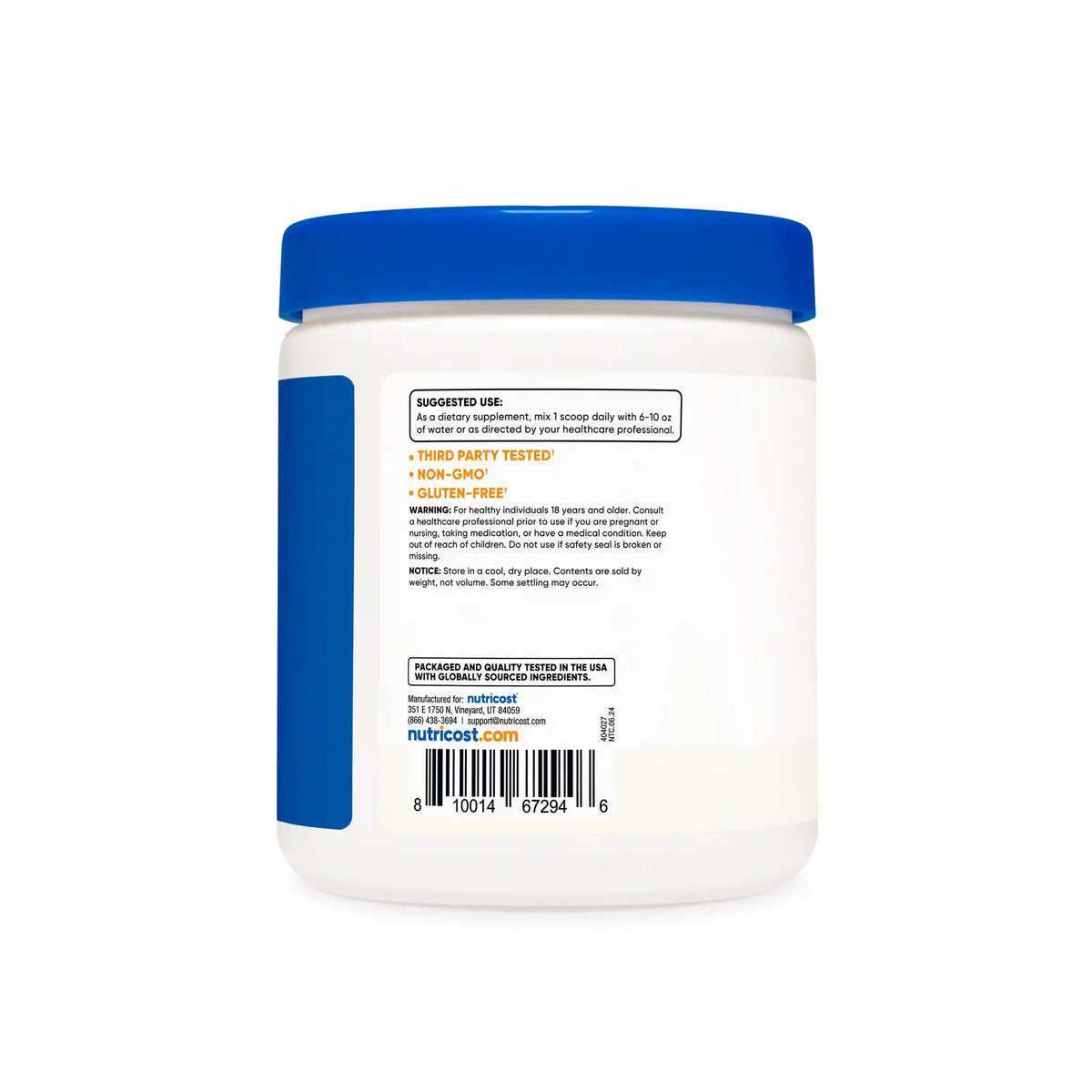 Nutricost Magnesium Malate Powder