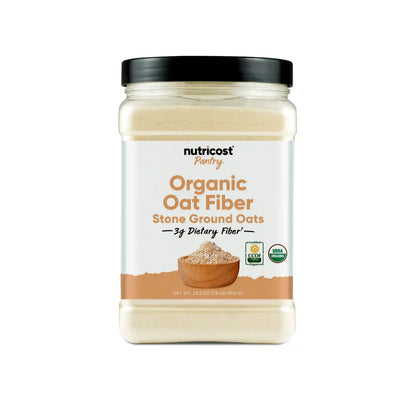 Nutricost Pantry Organic Oat Fiber