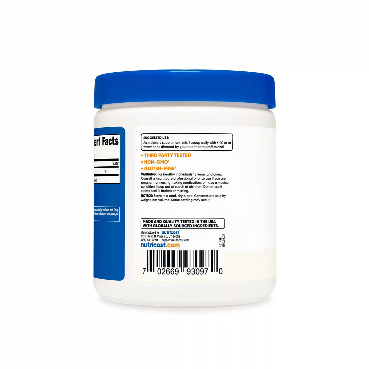 Nutricost Acetyl L-Carnitine Powder