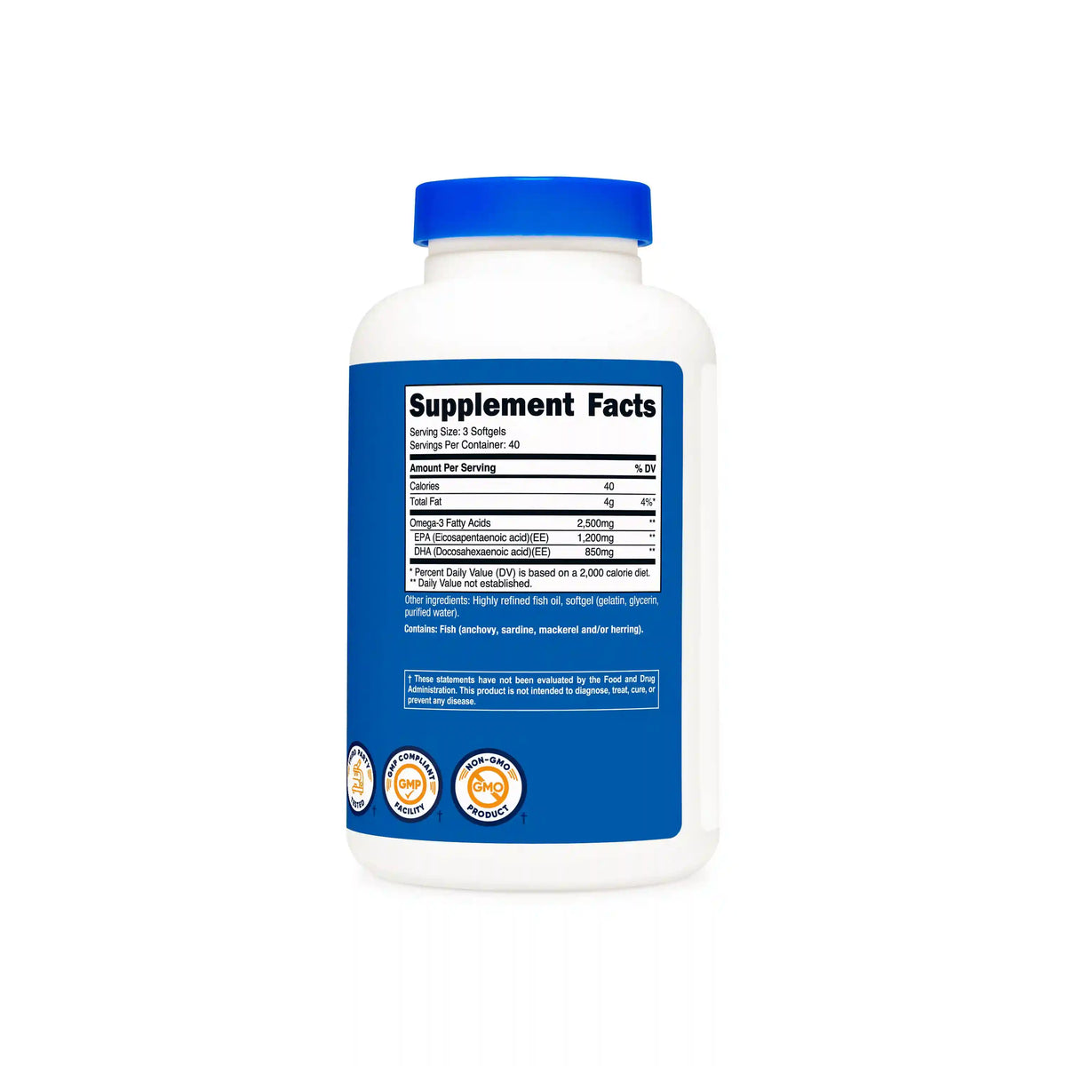Nutricost Omega-3 Softgels