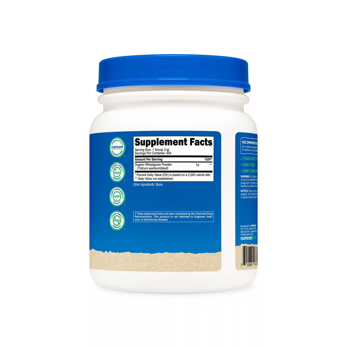 Nutricost WheatGrass Powder
