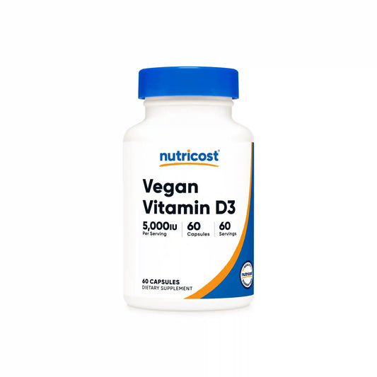 Nutricost Vegan Vitamin D3 Capsules