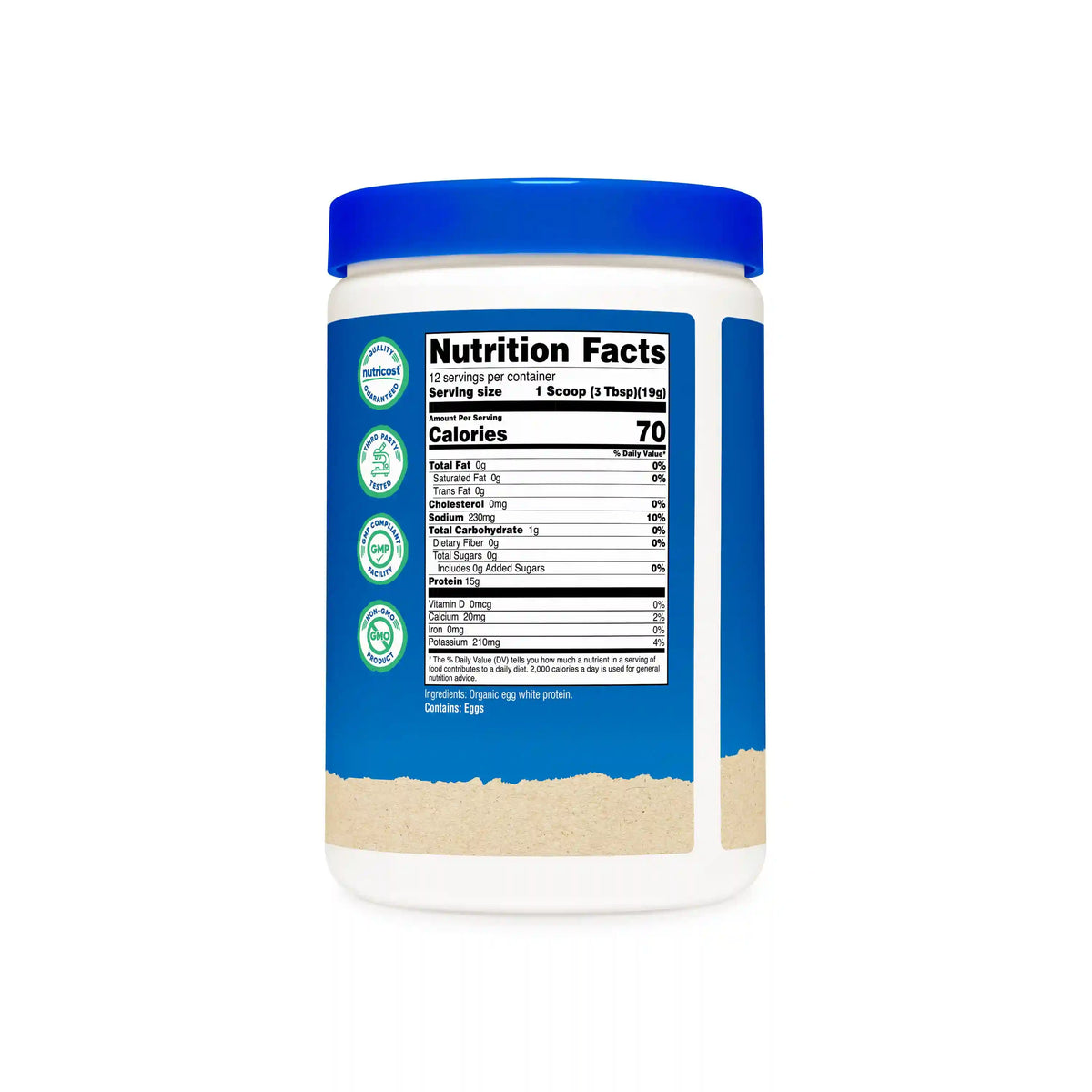 Nutricost Organic Egg White Protein