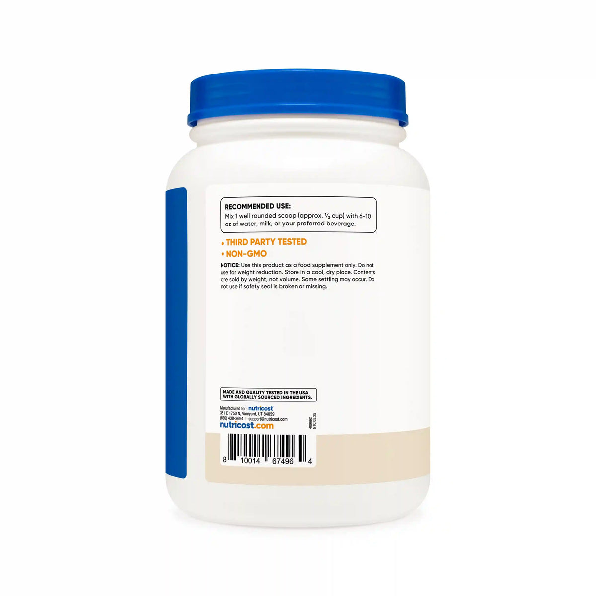 Nutricost Whey Protein Isolate Powder