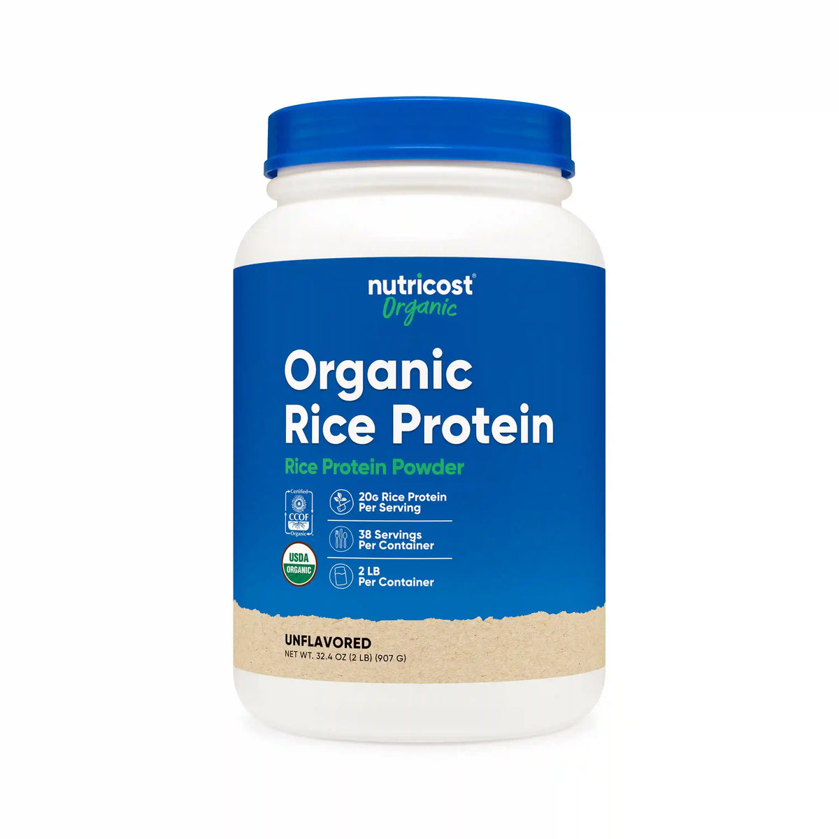 Nutricost Organic Rice Protein Powder