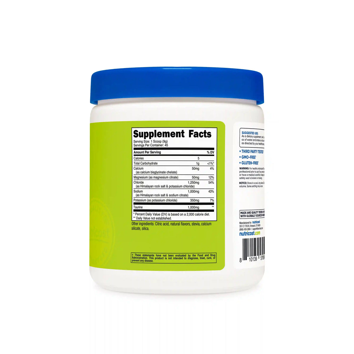 Nutricost High-Salt Electrolytes Powder