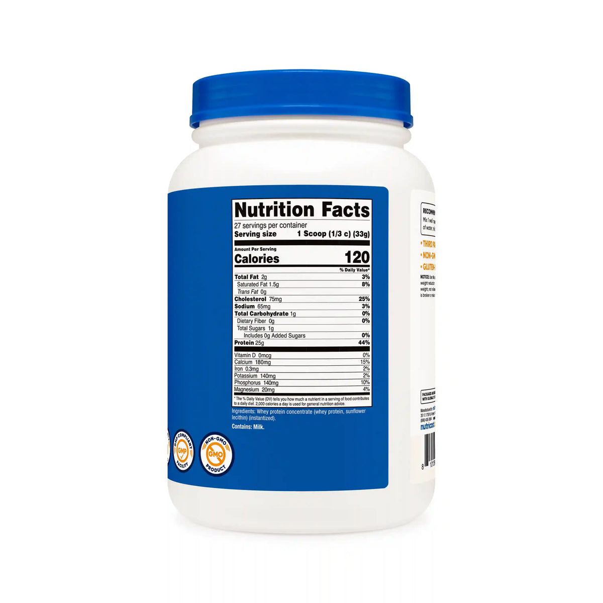 Nutricost Whey Protein Concentrate Powder