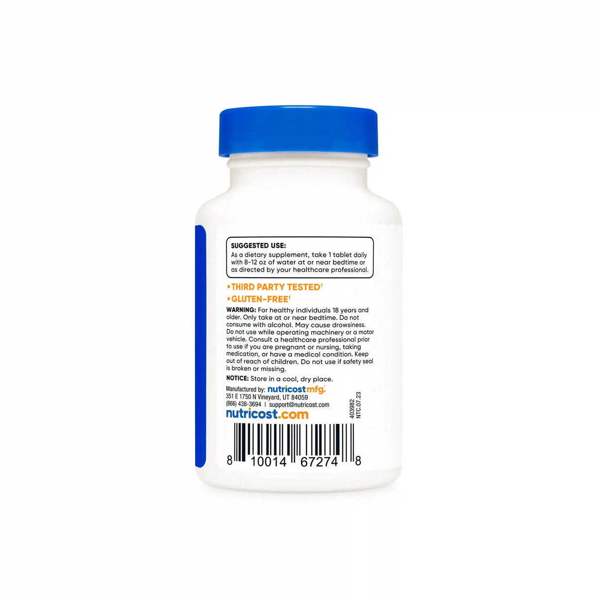 Nutricost Melatonin Tablets