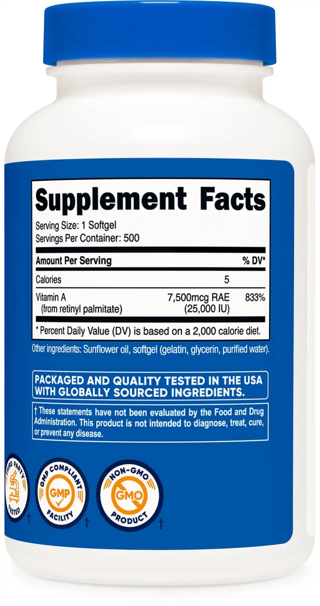 Nutricost Vitamin A Softgels