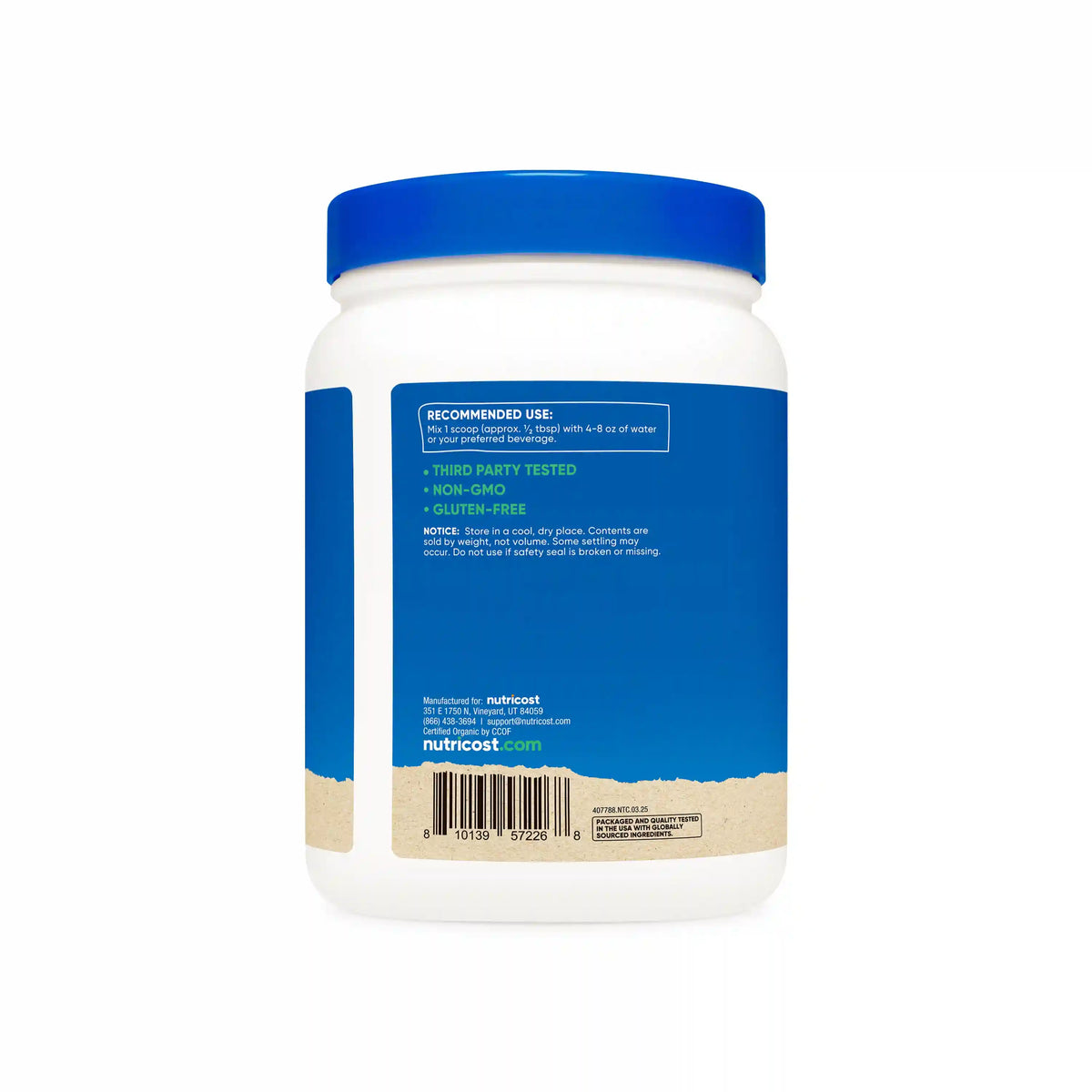 Nutricost Organic Spinach Powder