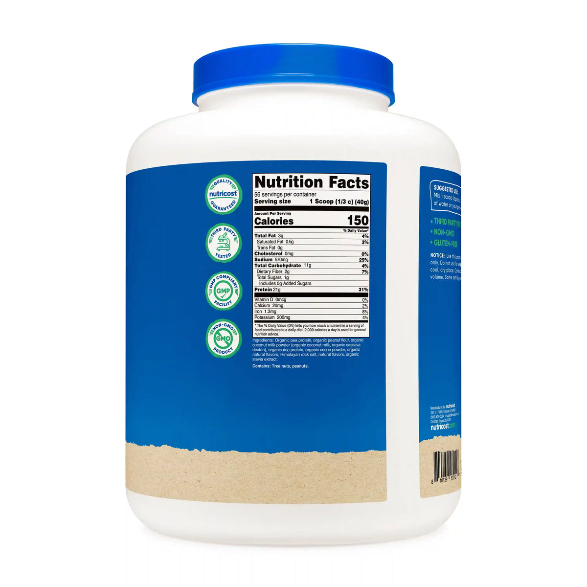 Nutricost Organic Vegan Protein Powder