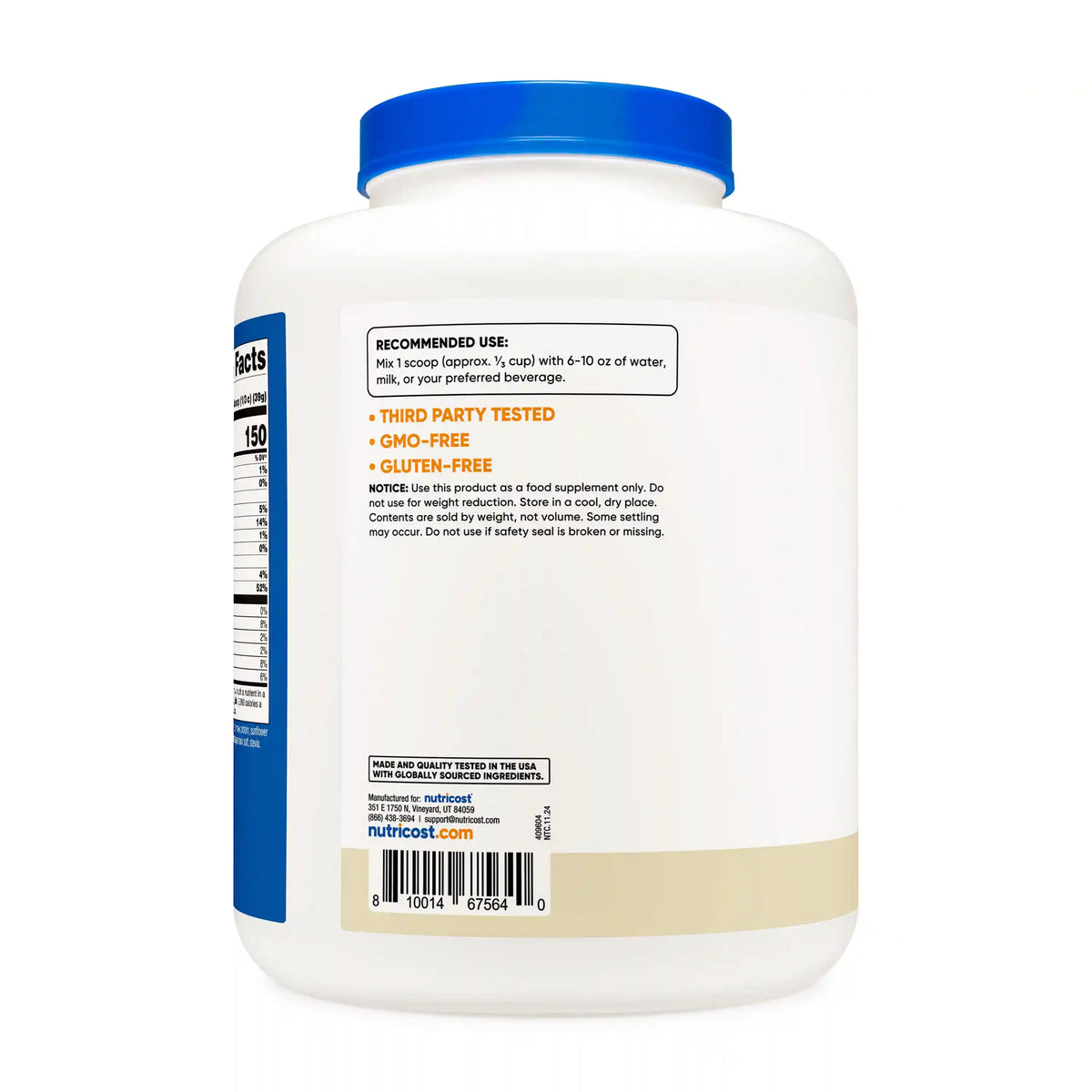 Nutricost Grass-Fed Whey Protein Isolate