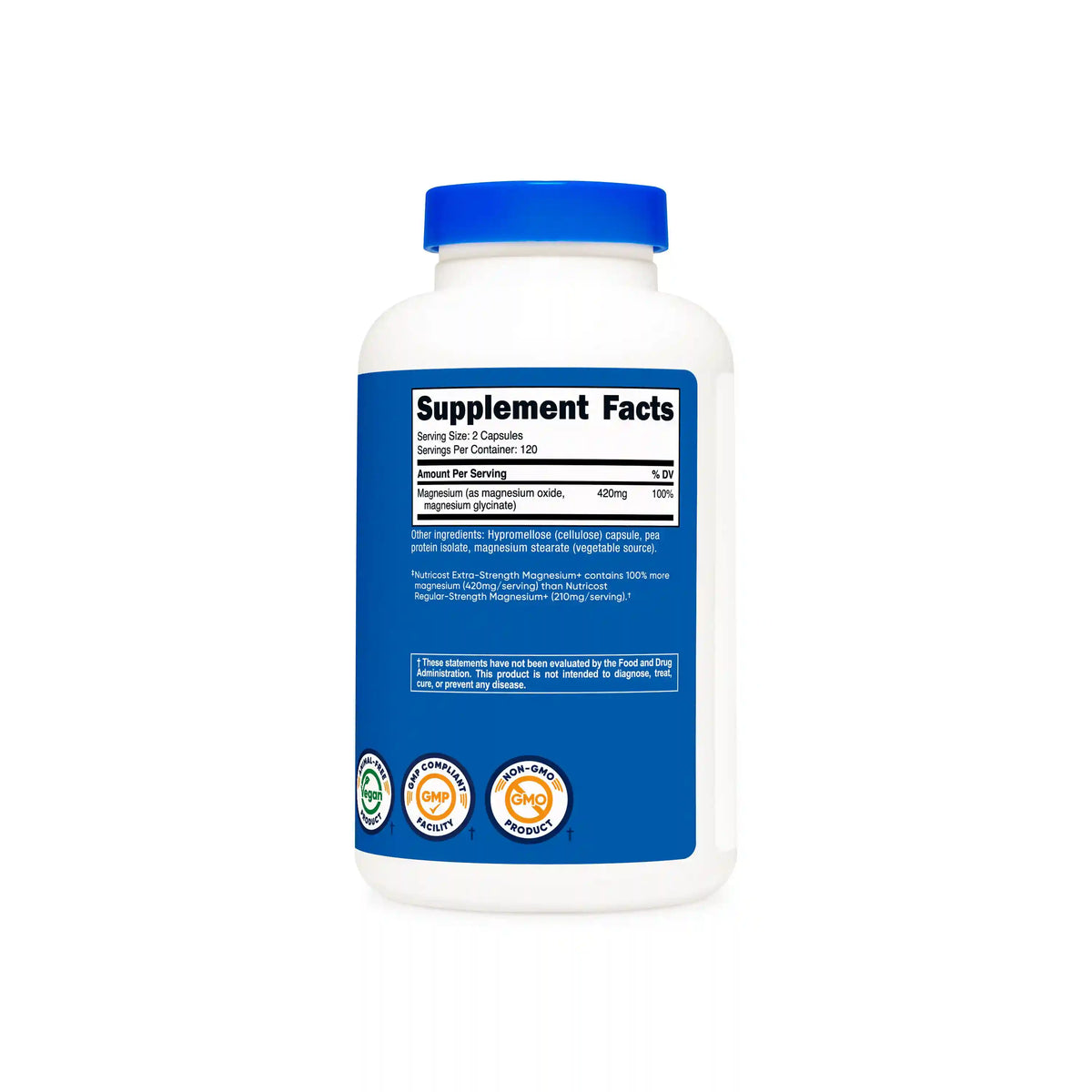 Nutricost Magnesium+ (Extra Strength) Capsules