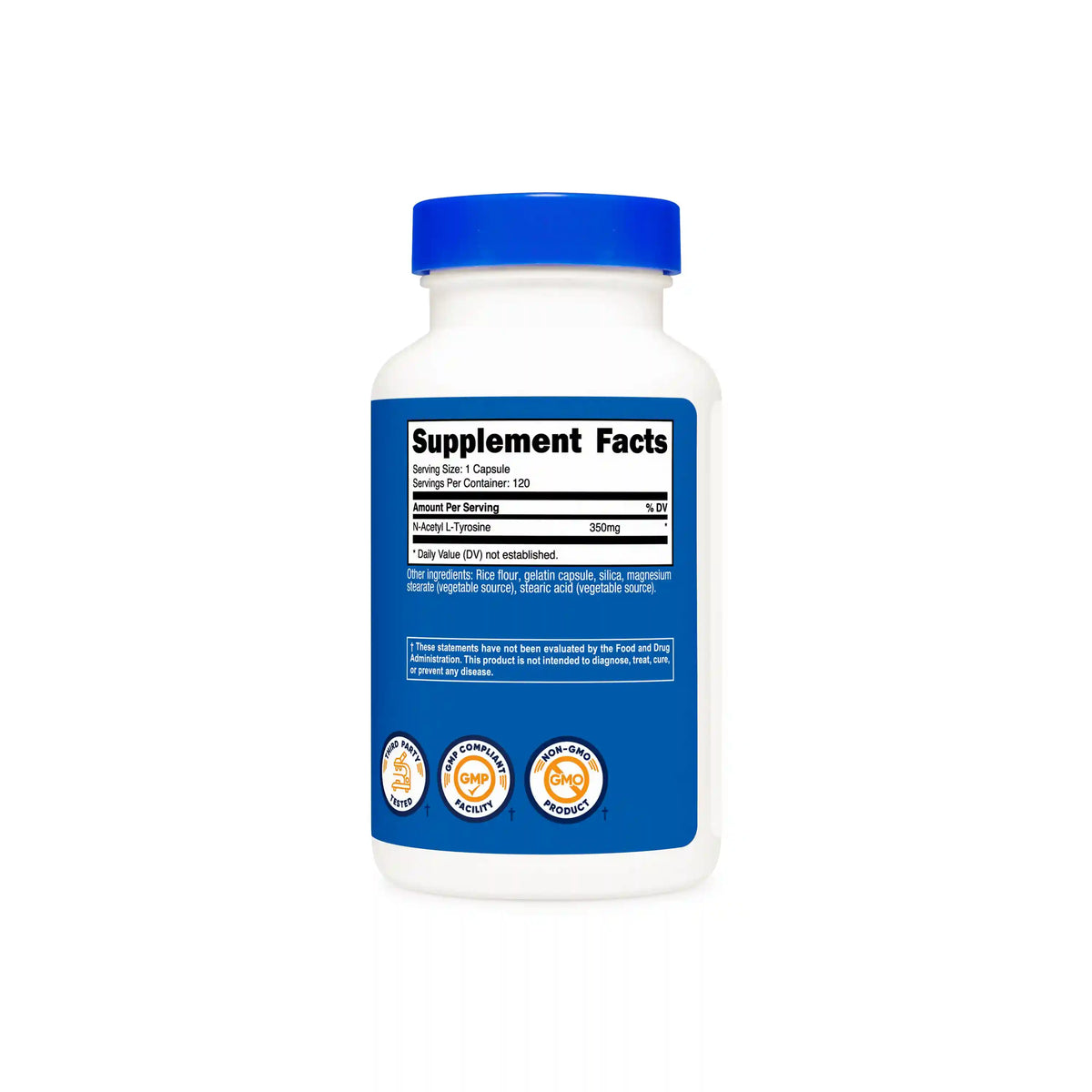 Nutricost N-Acetyl L-Tyrosine (NALT) Capsules